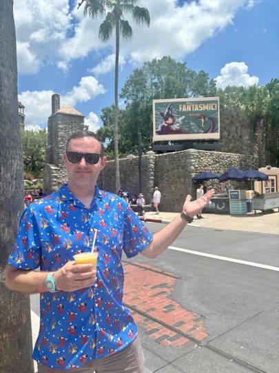 Sorcerer Mickey - Disney Bounding - Men's Hawaiian Shirt With Pocket