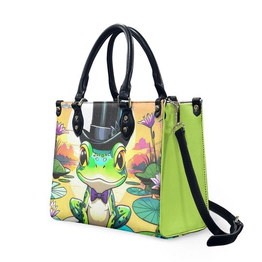 Frog Leather Bags, Animal lover Gift