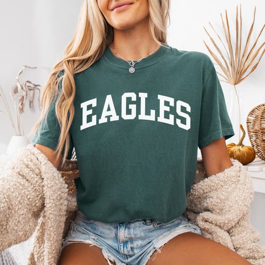 Eagles t-shirt, Eagles shirt - Evergreen - casual vintage style tee