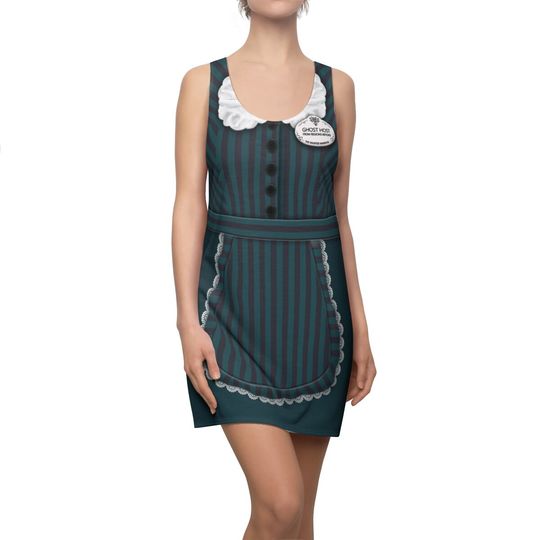 Haunted Mansion Maid Dress, Haunted Mansion Costume, Maid Costume, Dresses for Women, Disney Halloween Costume, Disney Costume, Run Disney