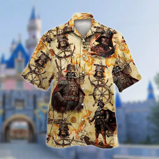 Star Wars Darth Vader Summer Darth Vader Pirates 3D HAWAII SHIRT