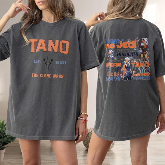 I Am No Jedi Shirt, Tano EST. 36.BBY Shirt, The Clone Wars Shirt, Ahsoka Tano Shirt, Ahsoka Tano Shirt, Family Trip Shirt