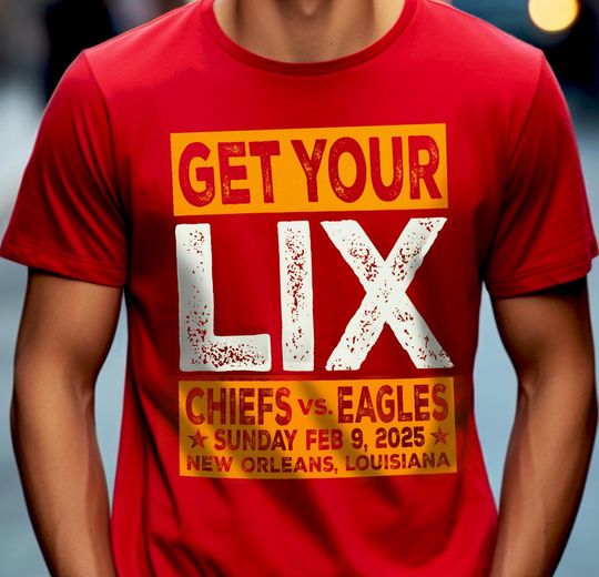 Vintage Super Bowl LIX Retro Style T-Shirt, Kansas City Chiefs, Philadelphia Eagles Tee, Fan Apparel, Sports Memorabilia, Game Day Shirt