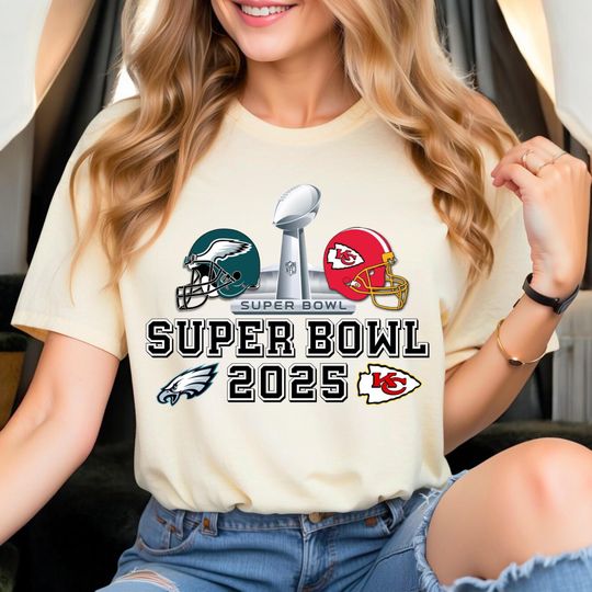 Superbowl 2025 T-shirt, Game Day Shirt, Football Lover Gift