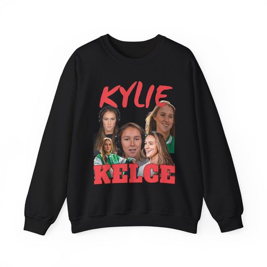 Kylie Kelce Vintage Bootleg Style Unisex Crewneck Sweatshirt