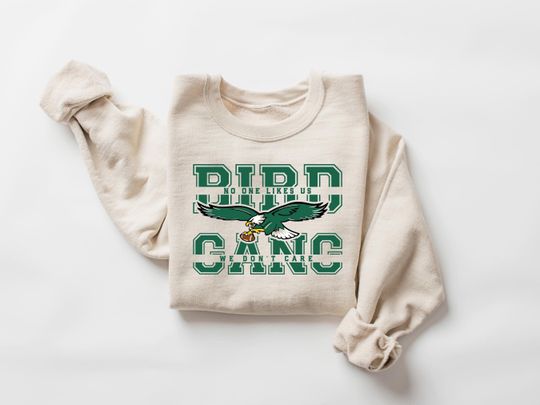 Bird Gang Sweatshirt, Philly Football Sweatshirt, Philadelphia Fan, Game Day Shirt, Philly Lover Shirt