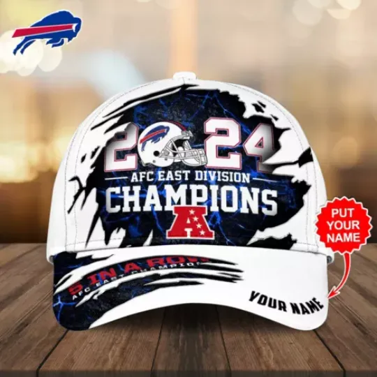 Personalized Buffalo Classic Cap, Bills Champions Football Cap, Buffalo Game Day Football Cap