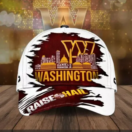 Discover Washington Classic Cap, Commanders Champions Football Cap, Game Day Football Cap