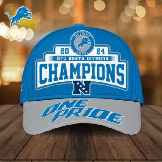 Detroit Lions Classic Cap, Detroit Lions Game Day Football Cap