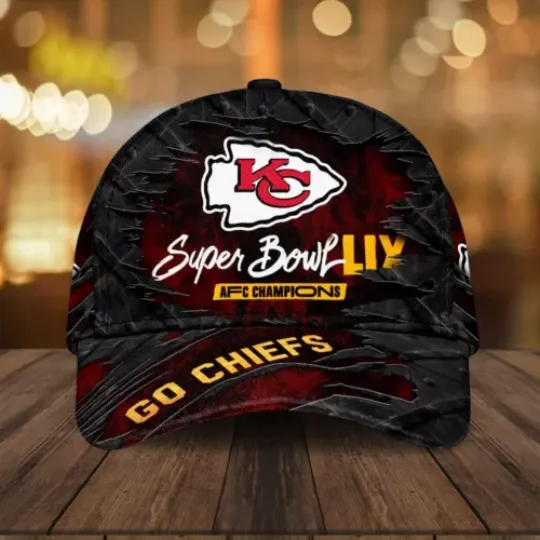 Chiefs Team Football Champions Cap, Kansas Chiefs Classic Cap, Kansas Game Day Football Cap