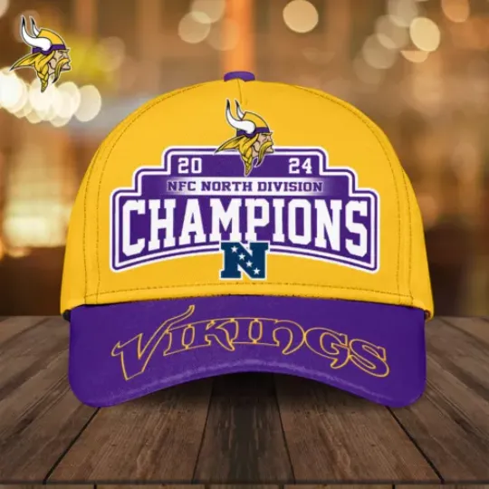 Minnesota Team Classic Cap, Minnesota Team Football Game Day Caps, Vikings Football Caps
