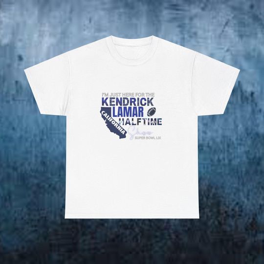 Kendrick Lamar Halftime Show Tee, Super Bowl, Unisex T-Shirt, Music Lovers Gift, Concert Apparel, Music Tee