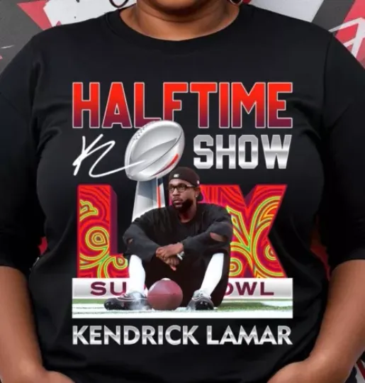 Kendrick Lamar Super Bowl LIX Halftime Show 2025 T-Shirt