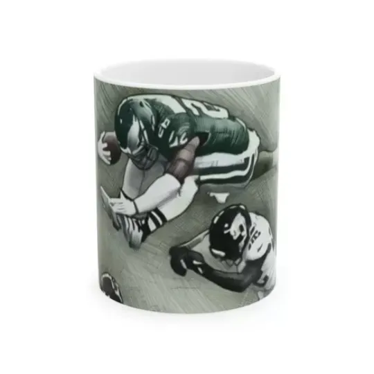 Philadelphia Eagles Super Bowl Barkley Jump Football Ceramic Coffee Mug Tea Cup