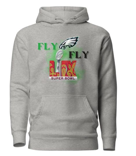 EAGLES Super Bowl Hoodies | Phialdelphia Champions 2025 | Football Lover Gift