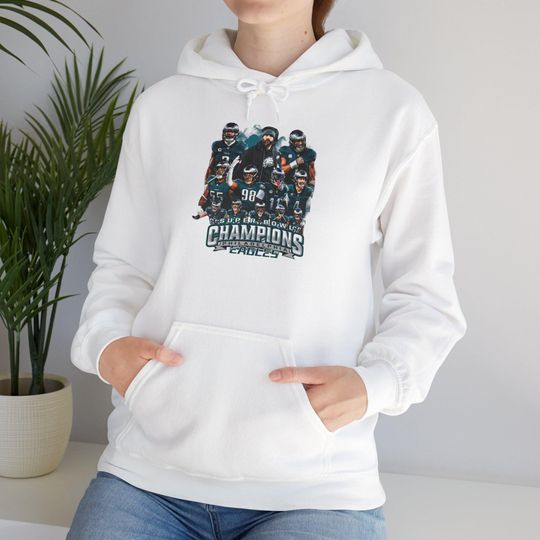 Philadelphia Eagles Hoodies | Phialdelphia Champions 2025 | Super Bowl LIX Winning | Football Lover Gift