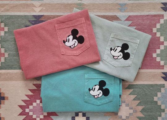 Discover Steamboat Willie Embroidered Mouse Shirt