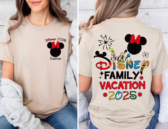 Disney 2025 Shirt, Disney Family Trip Shirt, Disney Trip 2025 Shirt, Disney Vacation Shirt, Magical Kingdom 2025 Tee, Mickey Friend T-Shirt