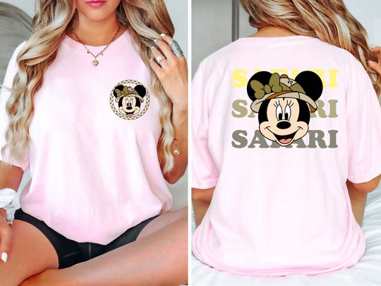 Minnie Safari Shirt, Disney Animal Kingdom Shirt , Minnie Safari Shirt, Matching Animal Kingdom Shirt, Disney Wild Life