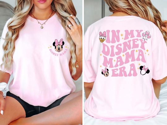 In My Disney Mama Era Shirt, Disneyland Family Trip Shirt, Minnie Mom Shirt, Girls Disney Shirt, Disney Mom Era Shirt, Disney Birthday Trip
