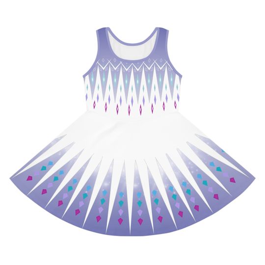 The Elsa Girls' Sleeveless Sundress