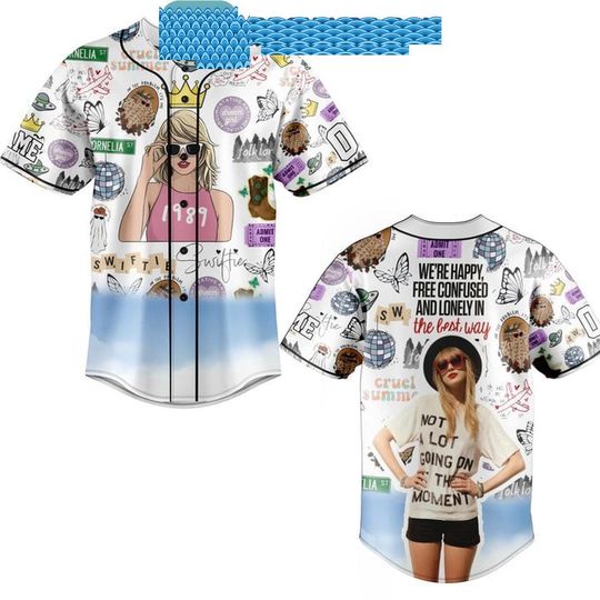 T.Swift Artist Of The Decade Fan Baseball Jersey\ AOP Baseball Jersey Gift For Her Him