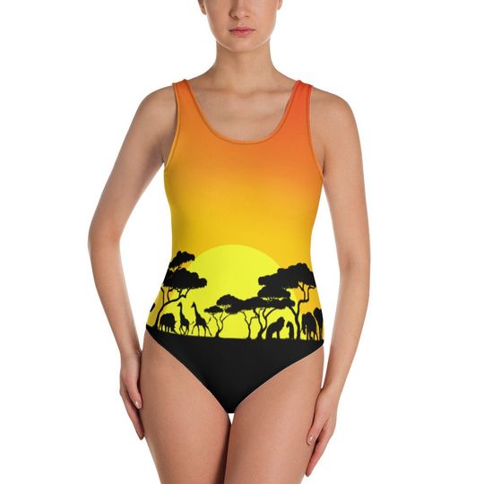 Circle of Life One-Piece Swimsuit