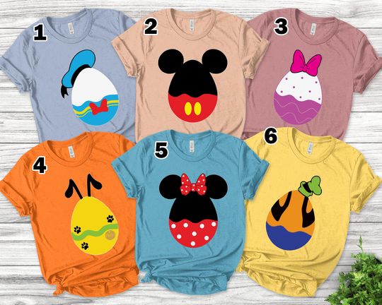 Disney Easter Shirt 2025/Mickey and Friends Bunny Ears Shirts/Disney Easter Shirt/Easter Disneyland shirt,Disney Bunny Shirt