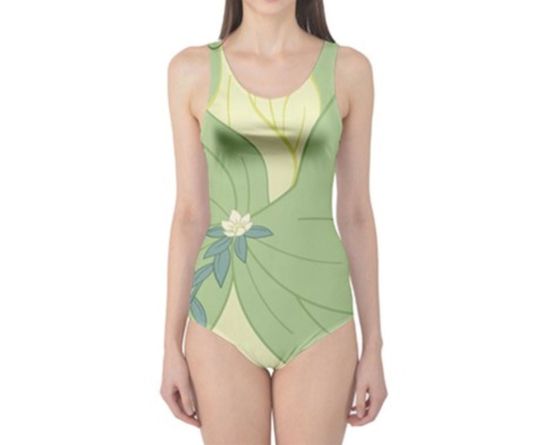 Tiana Inspired One Piece Swimsuit