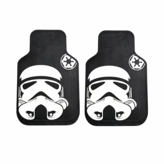 2 Front Star Wars Storm Troopers Disney Licensed Universal Floor Mats Best Gift