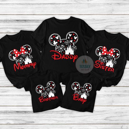 Custom Disney 2025 Shirt, 2025 Disney Tees, Disneyworld Shirts, Disney Trip Shirts, Disney Family Matching Shirt, Disney Vacation T-Shirt