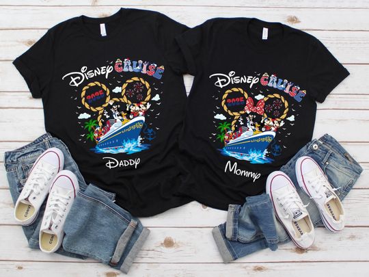 Discover Custom Disney Cruise Family Vacation 2025 Shirt, Disney Cruise Group Shirt, Disney Cruise Shirt, Custom Disney Cruise Shirt, Disney Shirts