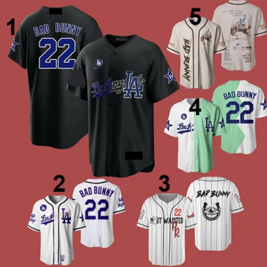 Bad Bunny Jersey Baseball, Baseball Jersey, Bad Bunny Jersey Shirt, Shirt For Men Youth, Best Gift,Baseball Jersey