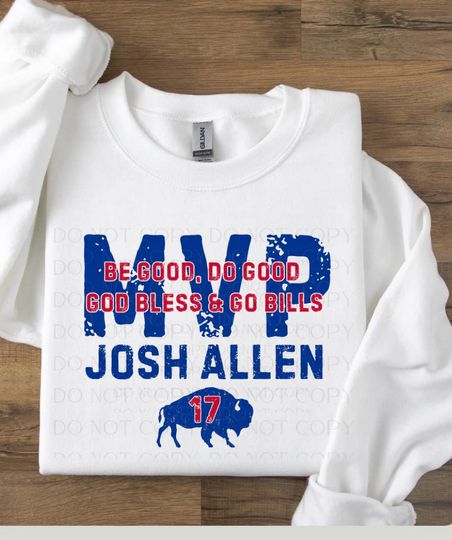 Bills MVP Crew Neck Josh Allen