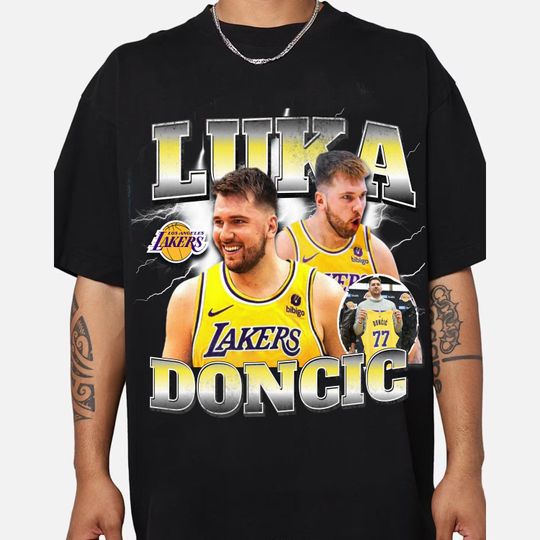 Luka Doncic Shirt, Luka Doncic Los Angeles, Luka Doncic LA, Luka Doncic Streetwear shirt, Oversized Shirt, Basketball shirt