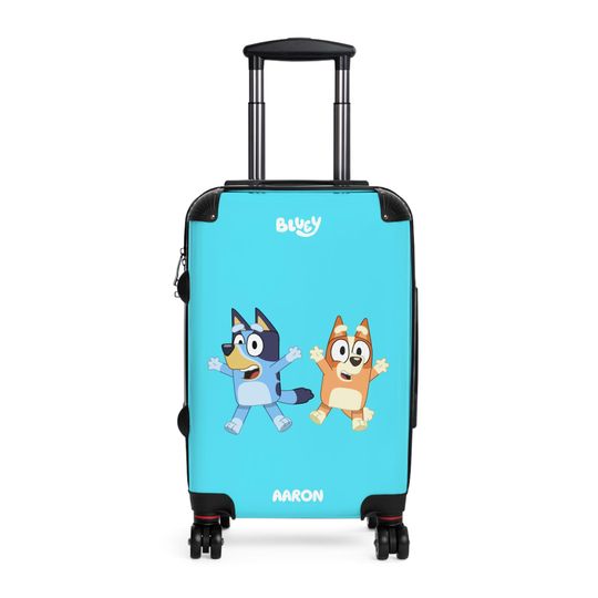 BlueyDad and Bingo Carry On Suitcase