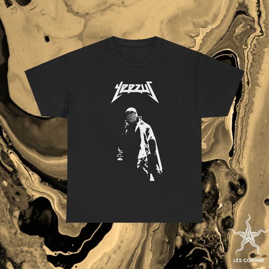 Kanye West Yeezus Tee, Vintage Style Graphic T-Shirt, Hip-Hop Music Merch, Ideal Birthday Gift