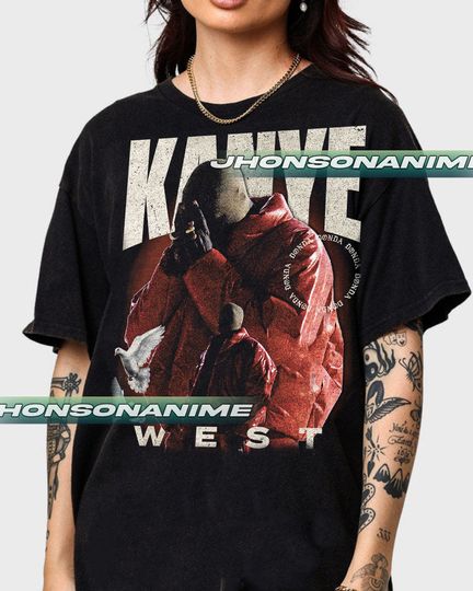 Kanye West 'Icon' T-Shirt, streetwear, Kanye West Vintage Tee, Gift for a friend Kanye West pattern, Unisex Softstyle T-Shirt