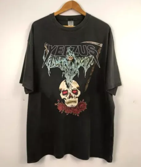 Yeezus Kanye West Tee, Reaper Kanye West Tour Shirt Unisex Men Women