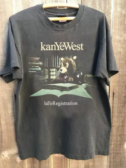 Kanye West Shirt, Kanye West Tour Charcoal T-shirt