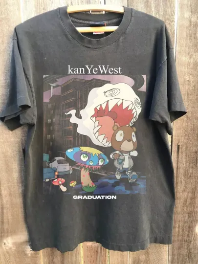 Kanye West Tour 2024 tshirt, West College Dropout Tee A
