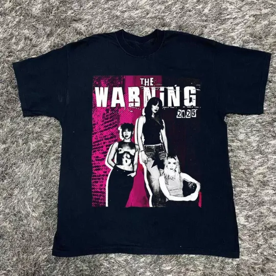 New The Warning band 2025 tour Gift For Fans
