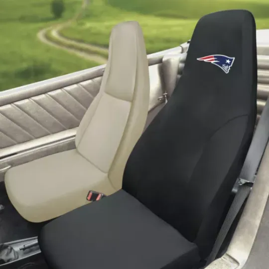Fanmats 15612 New England Patriots Embroidered Seat Cover
