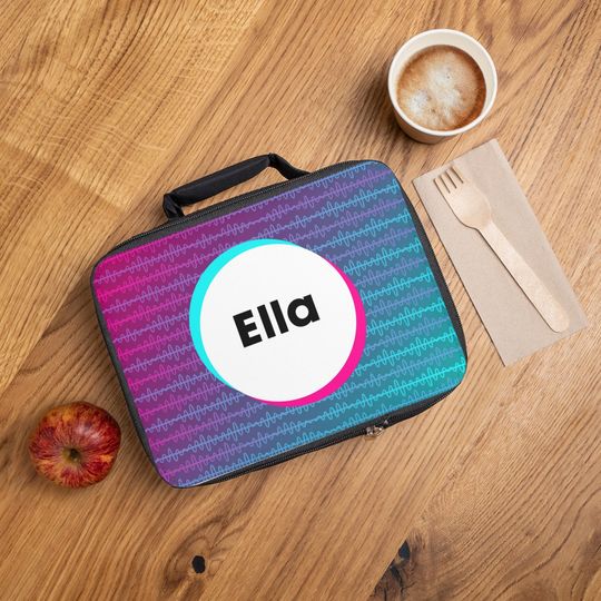 Custom Glow In the Dark Kid Lunch Bag Personalized Lunch Bag Girl Lunch box personalized kid Teenager Bag Lunch Box for boy Teenager Gifts