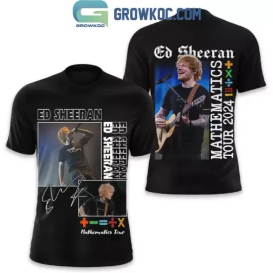 Discover Ed Shee 2024 Mathematics Tour  3D T-Shirt