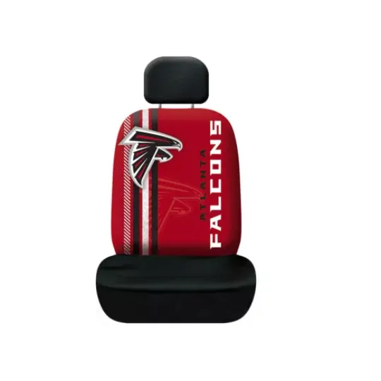 1 Pc Football Atlanta Falcons Low Back Front Seat Cover Universal Fit