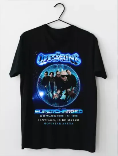 Discover SUPERCHARGED TOUR 2025 All Size T-Shirt
