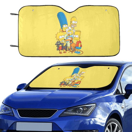 Simpsons Car Sun Shade