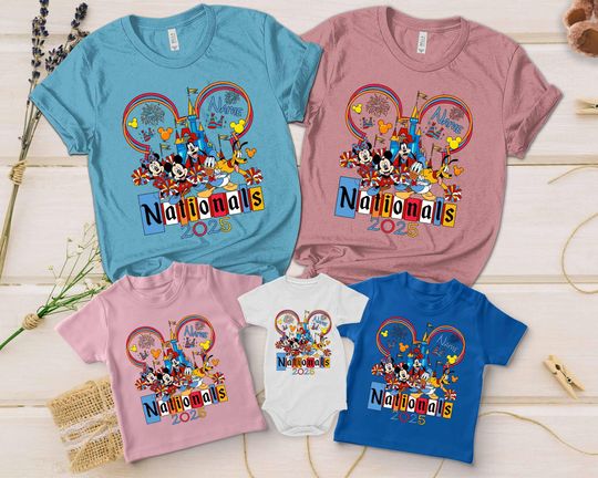 Personalized Disney UCA All Star Nationals 2025 shirt,Mickey & friends WDW Cheerleading and Dance Championships Cheerleader Cheer Mom