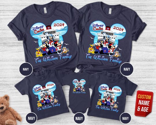 Discover Personalized Disney Cruise Line Shirt/Mickey and Friends Cruise Trip/Disney Family Cruise Vacation 2025/Disney Cruise Line 2025 Shirt